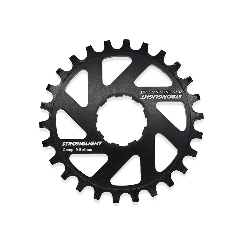 26T 9-Spline CNC Rear Sprocket with N/W
