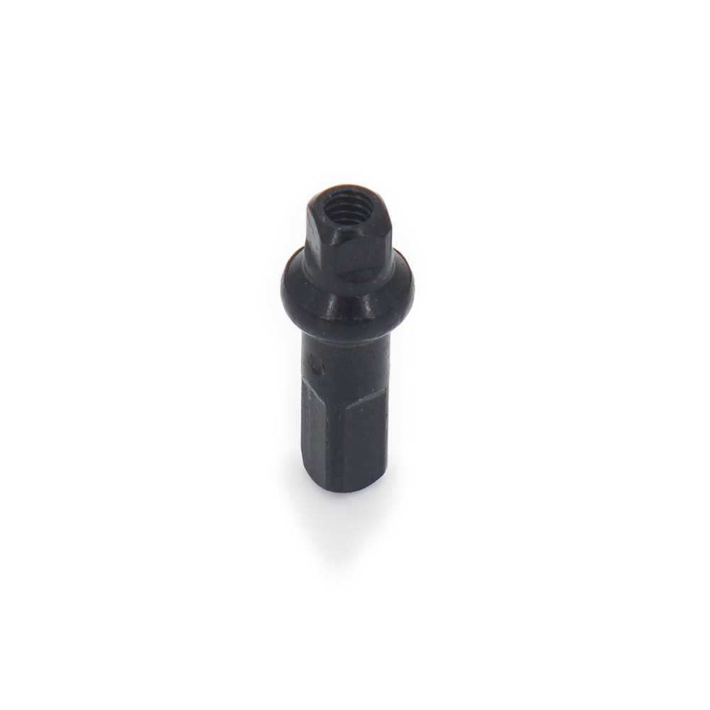 [1002758] Sapim Speichennippel, Schwarz, Alu, 16 mm, Polyax, double square, secure lock