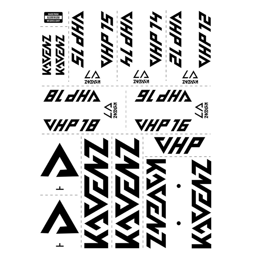 [1003481] Decal Set V7 Black